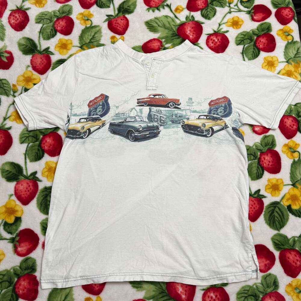 Vintage T-Shirt American Muscle Car Full Wrap Around Graphic